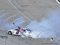 Keselowski Burnout