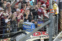 Newman in Victory Lane