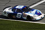 Dale Earnhardt Jr in his Oreo's Busch Series Car