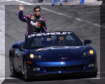 Denny Hamlin at Driver Introductions in Daytona