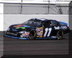 Denny Hamlin on track at Las Vegas