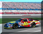 Greg Biffle Rolling Off Pit Road in Las Vegas