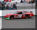 Jeremy Mayfield qualifying in Richmond, May, 2005