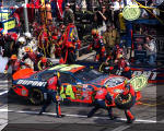 Jeff Gordon Pit Stop in Daytona 500