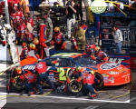 Jeff Gordon Pit Stop in Daytona 500