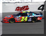 Jeff Gordon in Turn 4 Las Vegas