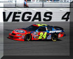 Jeff Gordon in Turn 4 Las Vegas