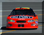 Gordon Diving onto Pit Road