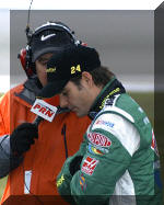 Jeff Gordon with Mark Garrow