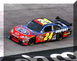 Jeff Gordon qualifying for Sharpie 500