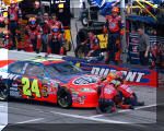 Jeff Gordon Pit Stop in Daytona