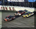 Harvick, Kahne, and Bifle