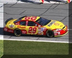 Kevin Harvick and the Shell/Pnnzoil Chevrolet