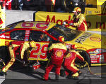 Harvick Pit Stop