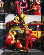 Harvick Pit Stop