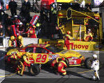 Harvick Pit Stop