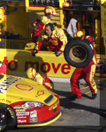 Harvick Pit Stop