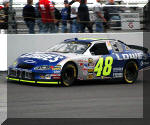 Jimmie Johnson qualifying in Richmond