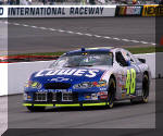 Jimmie Johnson qualifying in Richmond